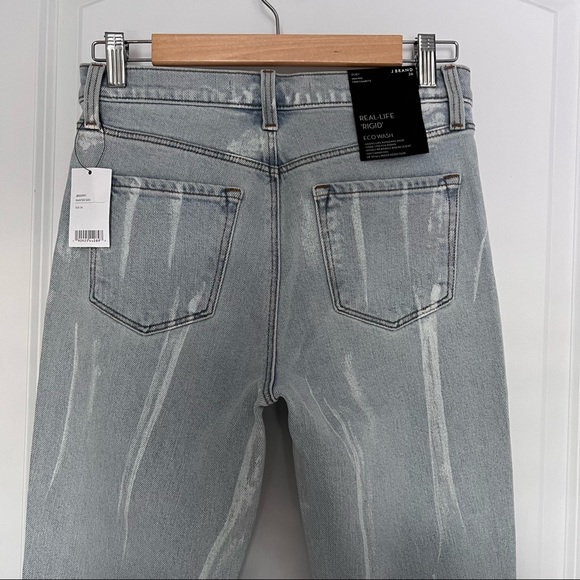 J Brand high rise crop cigarette jeans size 26 - Picture 5 of 12